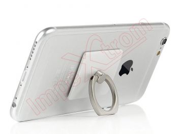 Soporte Adhesivo Universal Con Forma de Anillo Para Movil o Tablet Samsung, iPhone, Lg, Htc, Nokia
